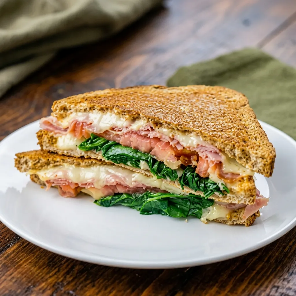 Handcrafted ciabatta sandwich at Saboos Chilliwack