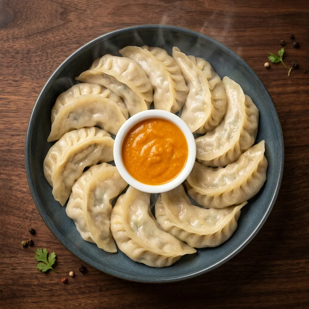 Chicken Momo at Chilliwack Pizza & Mo:Mo House in Chilliwack, BC